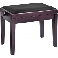 K&M 13928 Banquette palissandre, assise velours - Vue 1